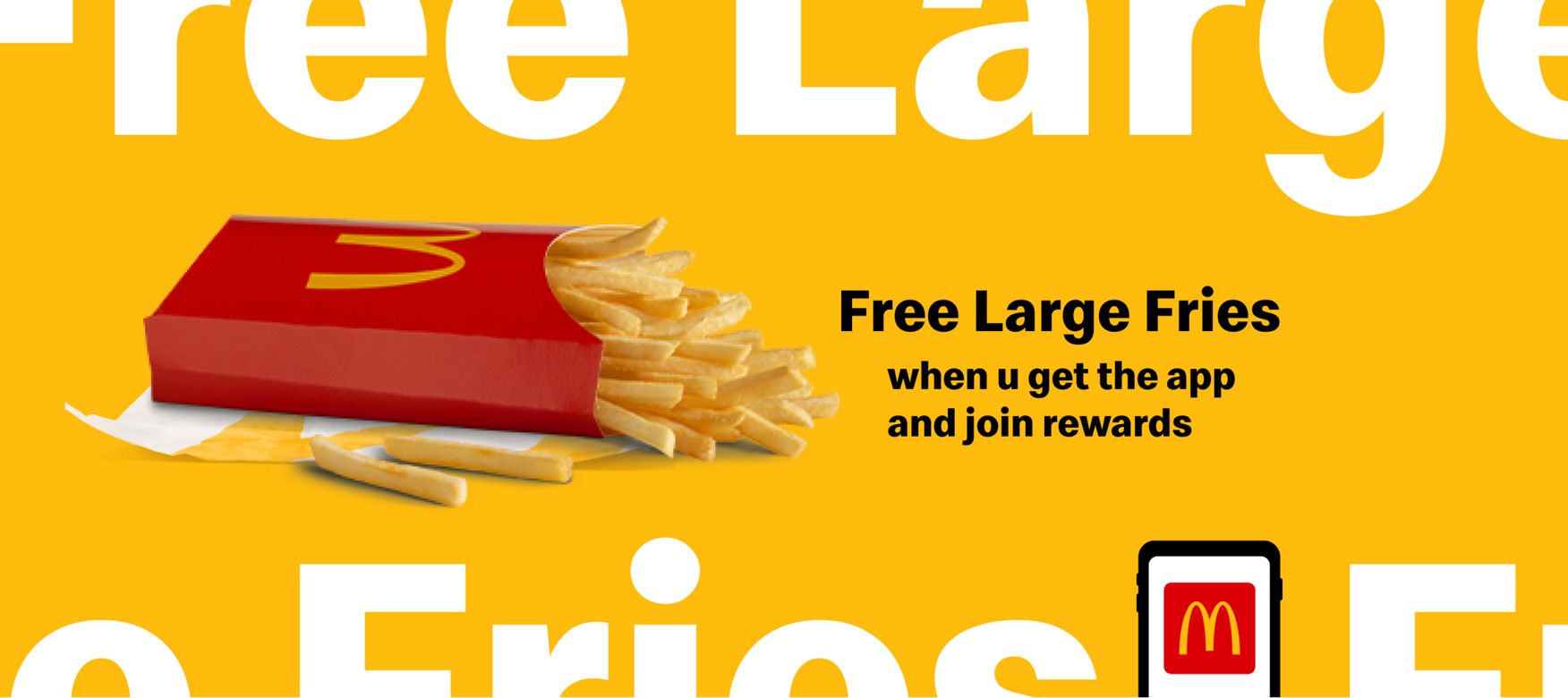 Free Large Fries